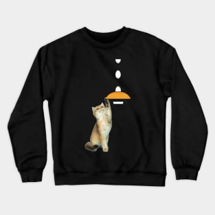 Naughty cute Cat Crewneck Sweatshirt